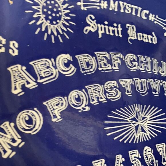 Ouija Board Platter - heavy purple blue color - Picture 6 of 7